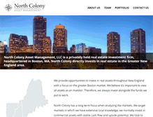 Tablet Screenshot of northcolony.com